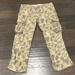 Denim and Supply Polo Ralph Lauren duck camo camouflage cargo pants mens 38x32
